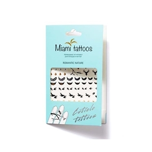 MIAMI TATTOOS Флэш тату для пальцев и ногтей Romantic Nature_Cuticle Tattoo