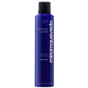 MIRIAM QUEVEDO Лак для волос легкой фиксации с экстрактом черной икры Extreme Caviar Final Touch Hairspray – Soft Hold