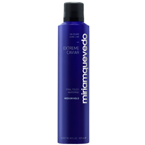 MIRIAM QUEVEDO Лак для волос средней фиксации с экстрактом черной икры Extreme Caviar Final Touch Hairspray – Medium Hold