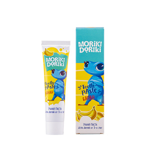 MORIKI DORIKI Детская зубная паста «RURU банан»