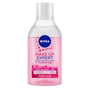NIVEA Мицеллярная вода для лица + розовая вода MAKE UP EXPERT