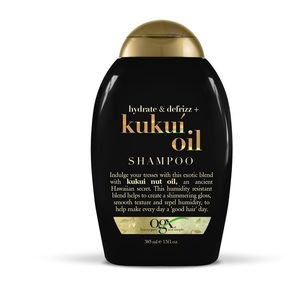 OGX Шампунь для увлажнения и гладкости волос с маслом гавайского ореха (кукуи)