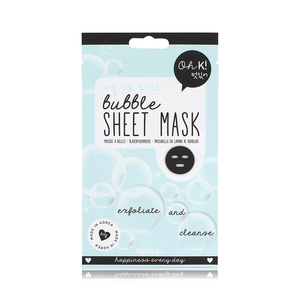 OH K! SHEET MASK BUBBLE Маска для лица пузырьковая очищающая и отшелушивающая