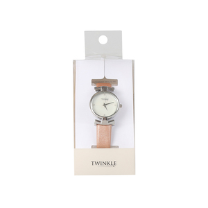 TWINKLE Наручные часы с японским механизмом, beige fashion