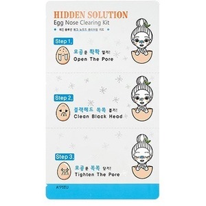 APieu Hidden Solution Egg Nose Clearing Kit