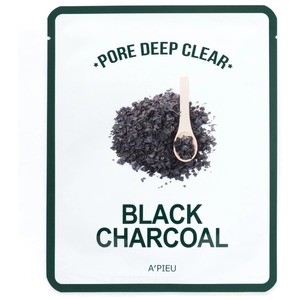 APIEU Pore Deep Clear Black Charcoal Mask
