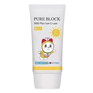 APieu Pure Block Mild Plus Sun Cream Doraemon Edition SPF  PA