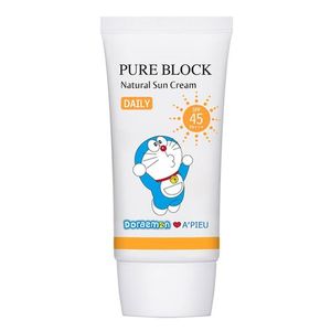 APieu Pure Block Natural Daily Sun Cream Doraemon Edition SPF  PA
