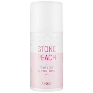 APieu Stone Peach Pore Less Bubble Mask