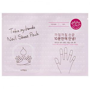 APieu Take My Hand Nail Sheet Pack Berry