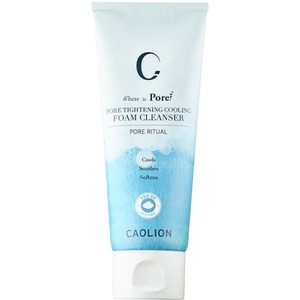 Caolion Pore Tightening Cooling Foam Cleanser