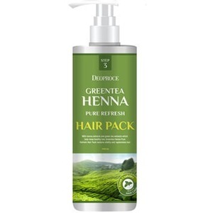 Deoproce Greentea Henna Pure Refresh Hair Pack