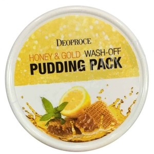 Deoproce Honey And Gold Wash Off Puding Pack
