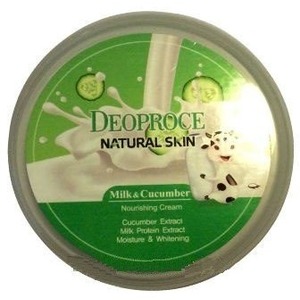 Deoproce Natural Skin Nourishing Cream Milk Cucumber