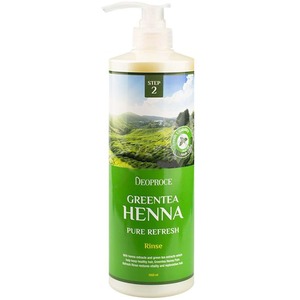 Deoproce Rinse Greentea Henna Pure Refresh