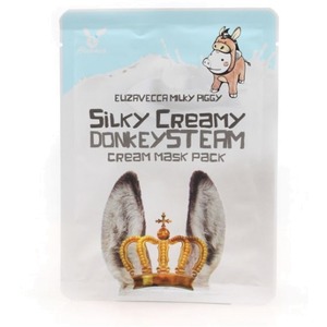 Elizavecca Silky Creamy Donkey Steam Cream Mask Pack