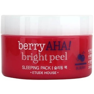 Etude House Berry Aha Bright Peel Sleeping Pack