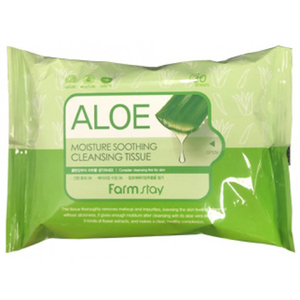 FarmStay Aloe Moisture Soothing Cleansing Tissue