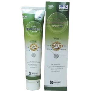 Hanil Chemical Ag Plus Gold Toothpaste