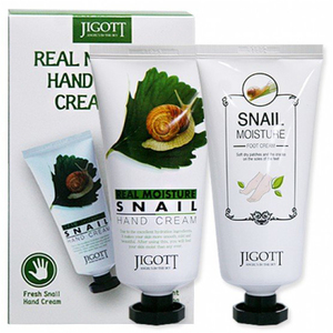 Jigott Real Moisture Hand and Foot Cream Set