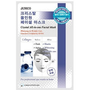 Mijin Cosmetics Junico Crystal Allinone Facial Mask Collagen