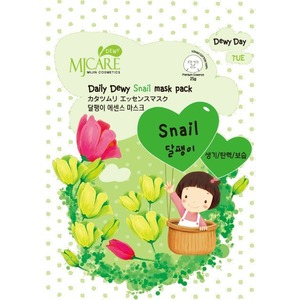 Mijin Cosmetics Mj Care Daily Dewy Snail Mask Pack