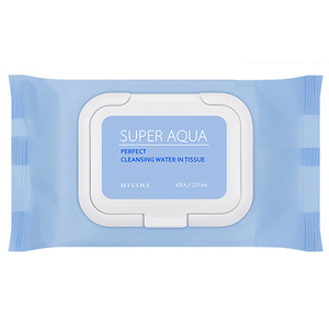 Missha Super Aqua Perfect Cleansing Water In Tissue