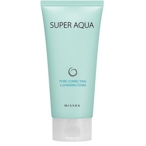 Missha Super Aqua Pore Cleansing Correcting Foam
