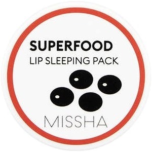 Missha Super Food Black Bean Lip Sleeping Pack