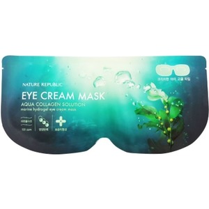 Nature Republic Aqua Collagen Solution Marine Hydro Gel Eye Cream Mask
