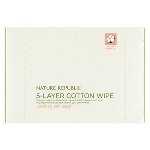 Nature Republic Beauty Tool Natural layer Cotton Wipe