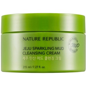 Nature Republic Jeju Sparkling Mud Cleansing Cream