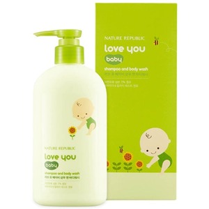 Nature Republic Love You Baby Shampoo And Body Wash