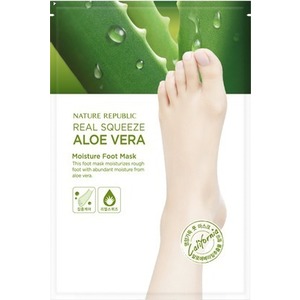 Nature Republic Real Squeeze Aloe Vera Moisture Foot Mask