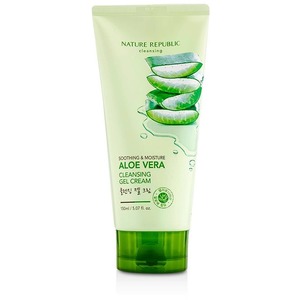 Nature Republic Soothing And Moisture Aloe Vera Cleansing Gel Cream