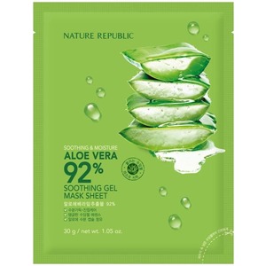 Nature Republic Soothing and Moisture Aloe Vera  Soothing Gel Mask Sheet