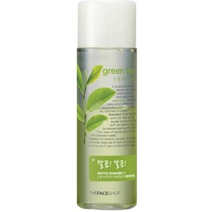 Phyto Powder In Lip and Eye Makeup Remover Green Tea