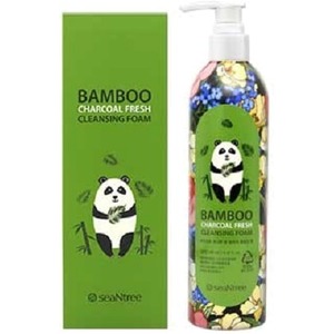 SeaNtree Bamboo Charcoal Fresh Cleansing Foam