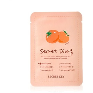 Secret Key Secret Diary Tomato Mask