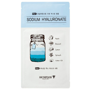 Skinfood Boosting Juice Step Mask Sheet Sodium Hyaluronate