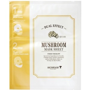 Skinfood Dual Effect Mushroom Mask Sheet