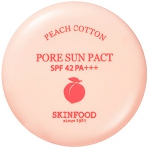 Skinfood Peach Cotton Pore Sun Pact SPF PA