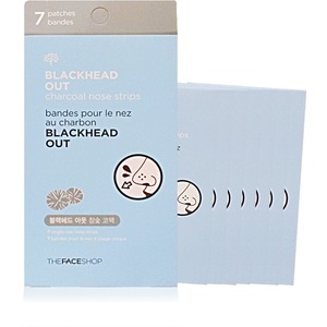 The Face Shop Blackhead Out Charcoal Nose Strip