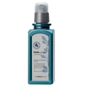 The Face Shop Herb and Relief Homme Sebum Control Fluid