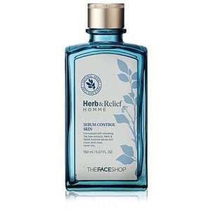 The Face Shop Herb and Relief Homme Sebum Control Skin