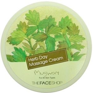 The Face Shop Herb Day Massage Cream Mugwort