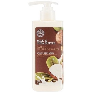 The Face Shop Milk And Shea Butter Creamy Body Wash