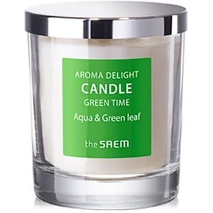 The Saem Aroma Delight Candle Green Time