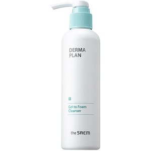 The Saem Derma Plan Gel to Foam Cleanser