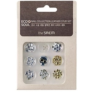 The Saem Eco Soul Nail Collection Leather Stud Set